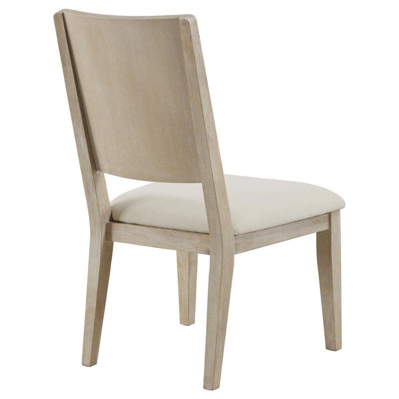 Trofello Cushioned Dining Side Chair White Washed (Set of 2)-zoom-
