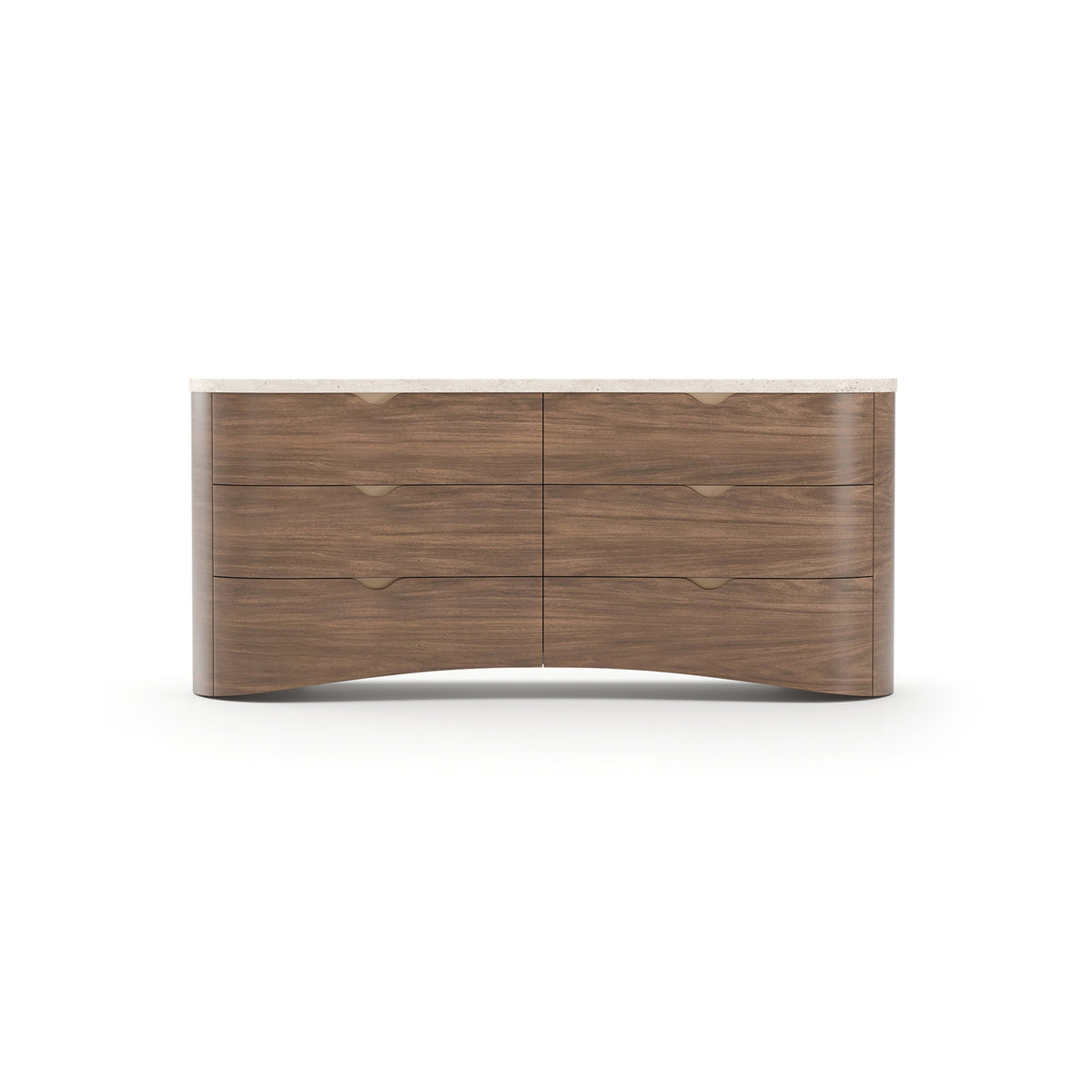 Caracole Fleur Dresser – front view – Lusso Furniture Miami