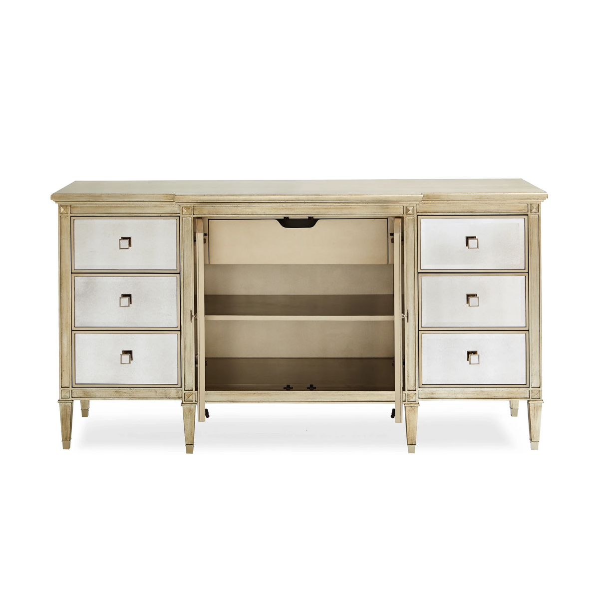 Caracole La Dee Dah Dresser – room setting – Lusso Furniture Miami