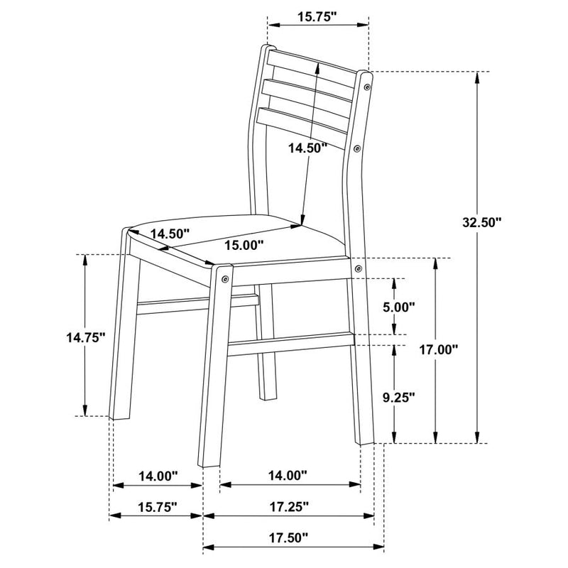 Bucknell 3-piece Round Drop Leaf Dining Table Set White-zoom-