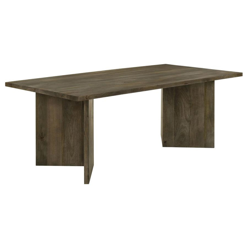 Tyler 80-inch Solid Wood Dining Table Mango Brown-zoom-