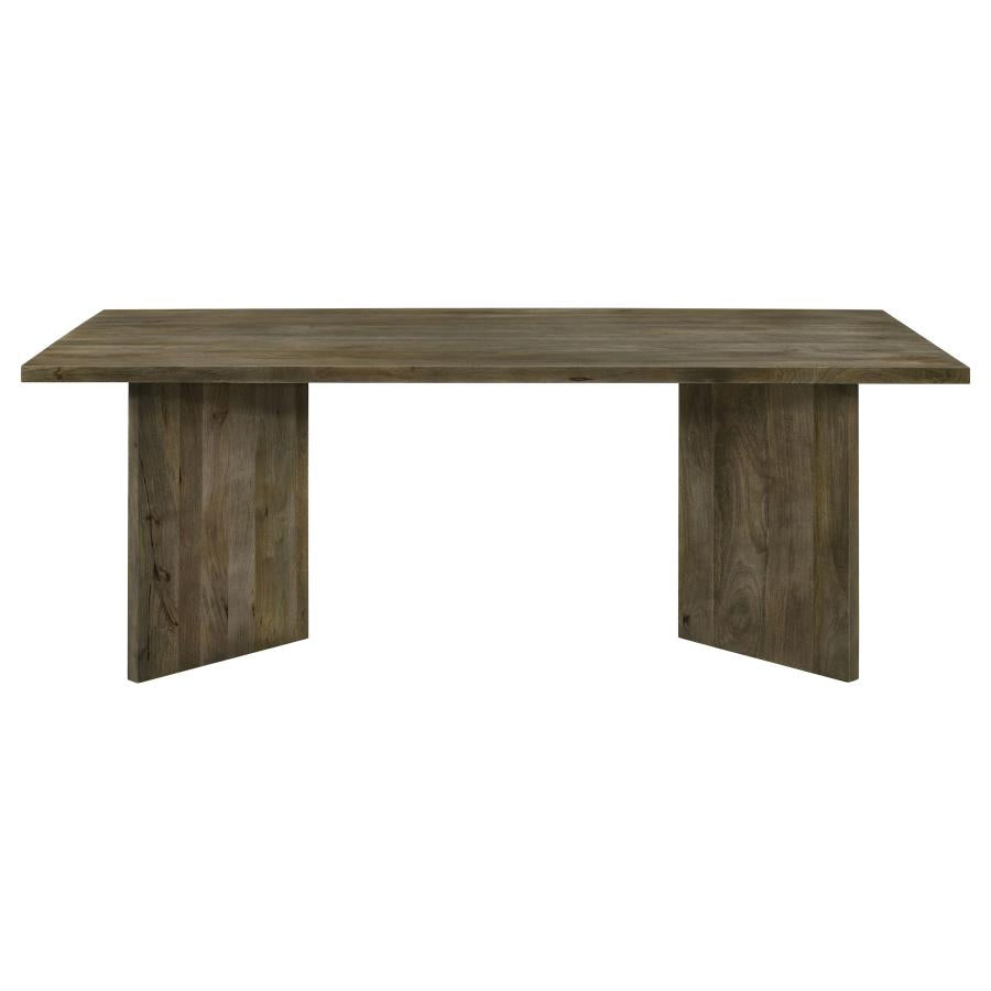 Tyler 80-inch Solid Wood Dining Table Mango Brown-zoom-3
