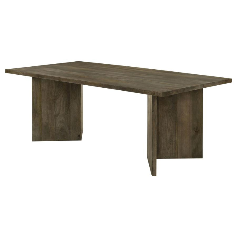 Tyler 80-inch Solid Wood Dining Table Mango Brown-zoom-