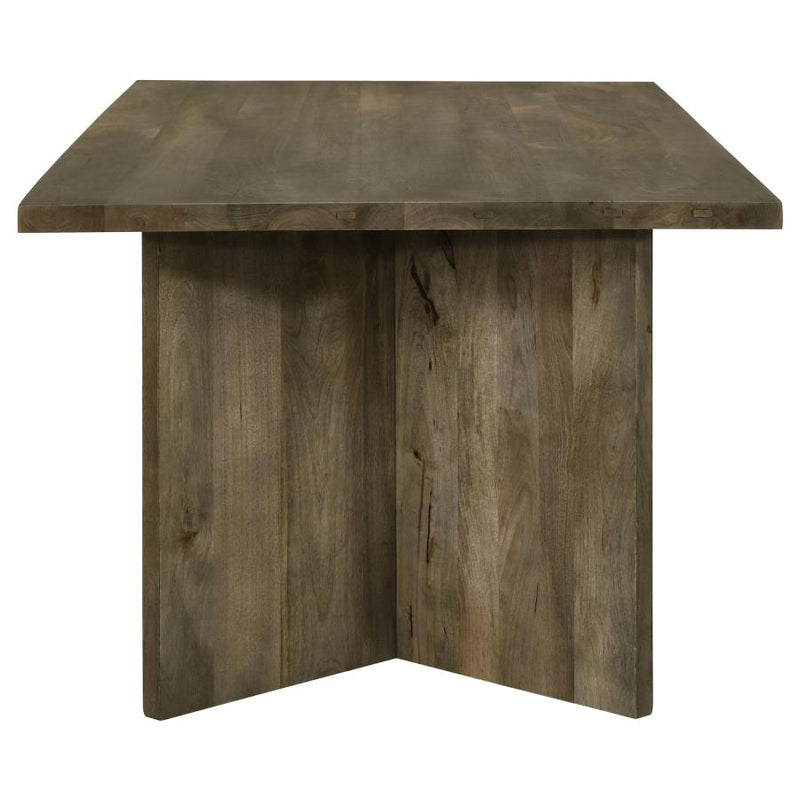 Tyler 80-inch Solid Wood Dining Table Mango Brown-zoom-