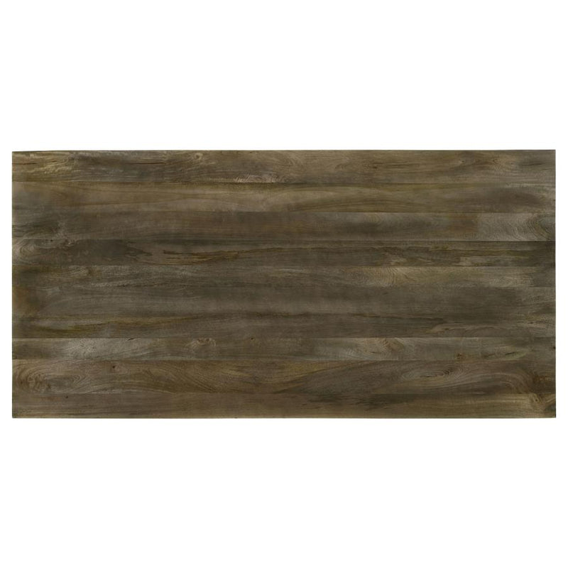 Tyler 80-inch Solid Wood Dining Table Mango Brown-zoom-