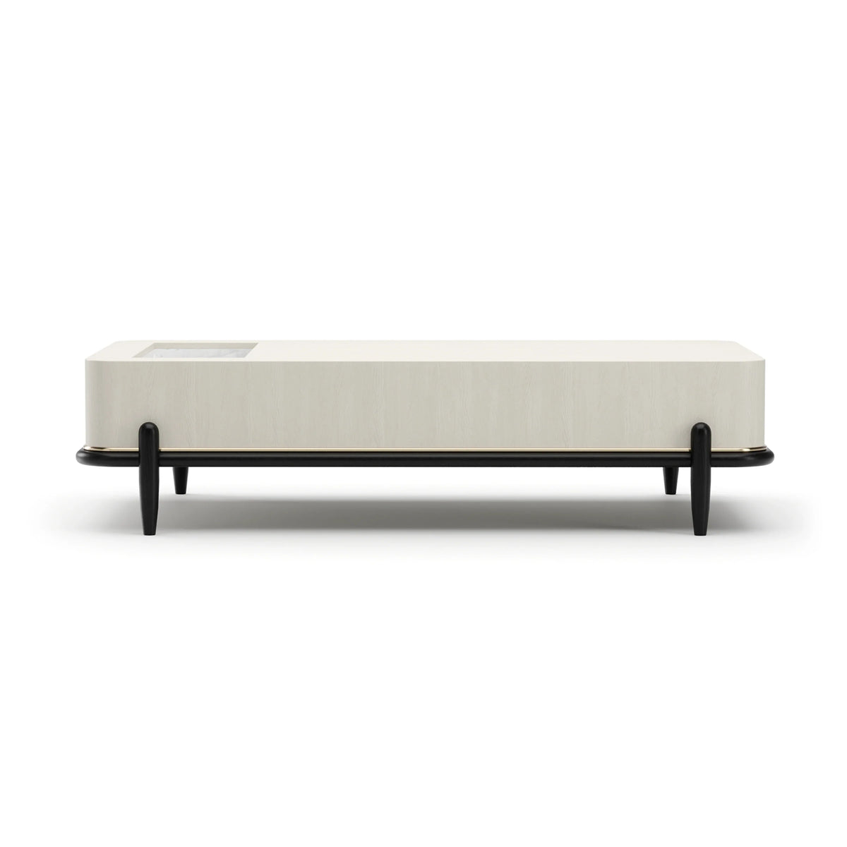 Caracole Madera Leg Cocktail Table – front view – Lusso Furniture Miami