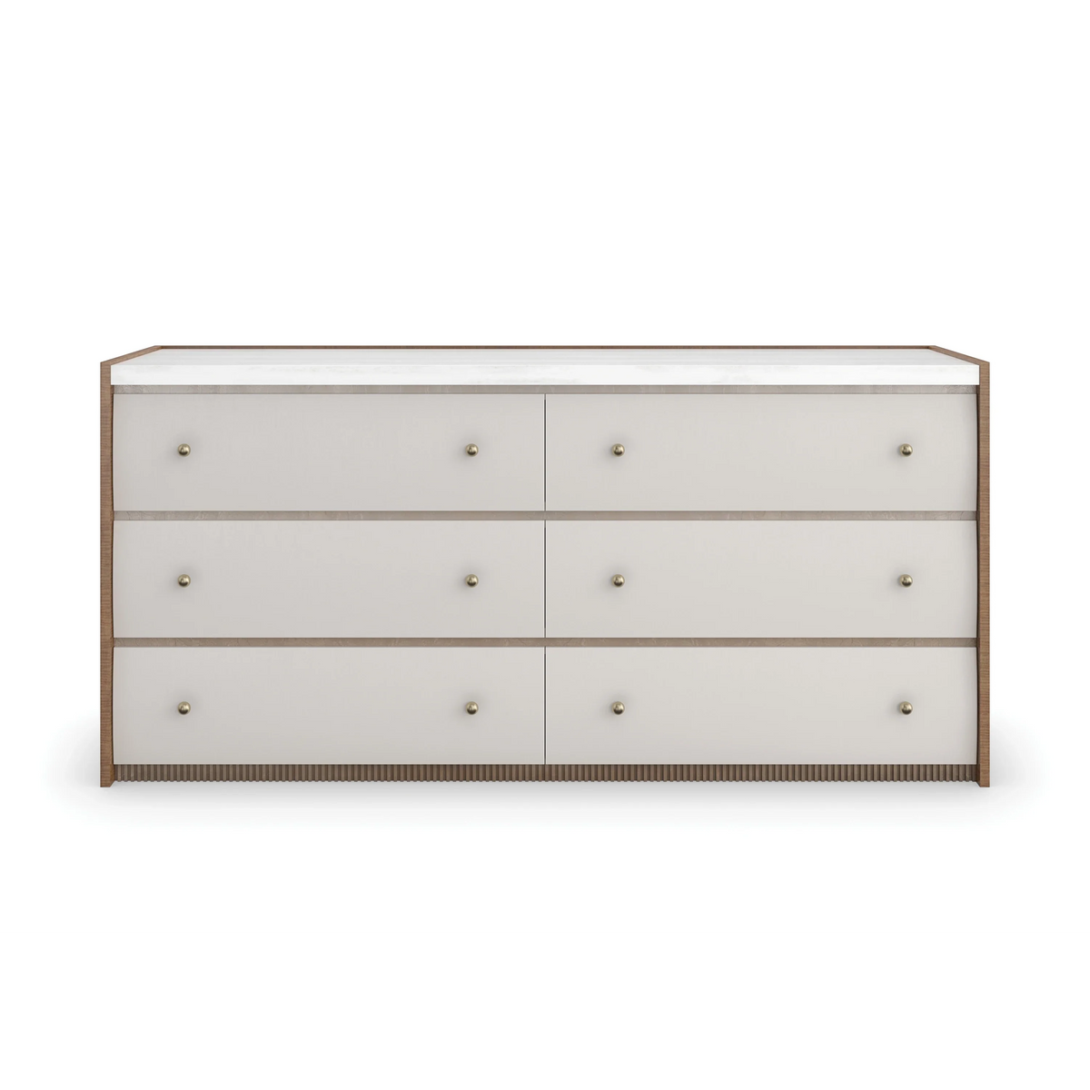 Caracole Avignon Dresser – front view – Lusso Furniture Miami