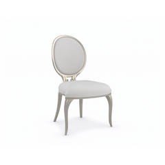 Caracole Side Chair – side view – Lusso Furniture Miami