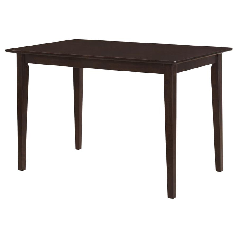 Gomez 5-piece Rectangular Dining Table Set Cappuccino-zoom-