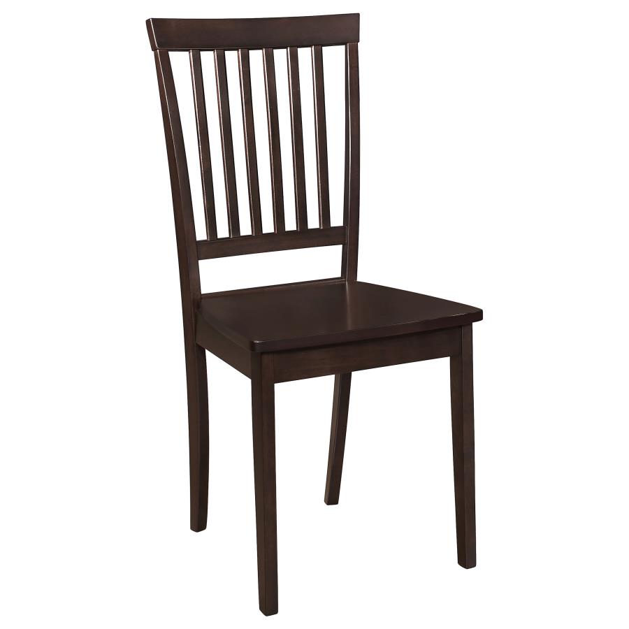 Gomez 5-piece Rectangular Dining Table Set Cappuccino-4