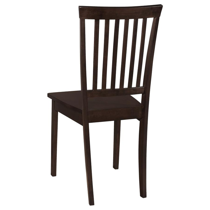 Gomez 5-piece Rectangular Dining Table Set Cappuccino-zoom-