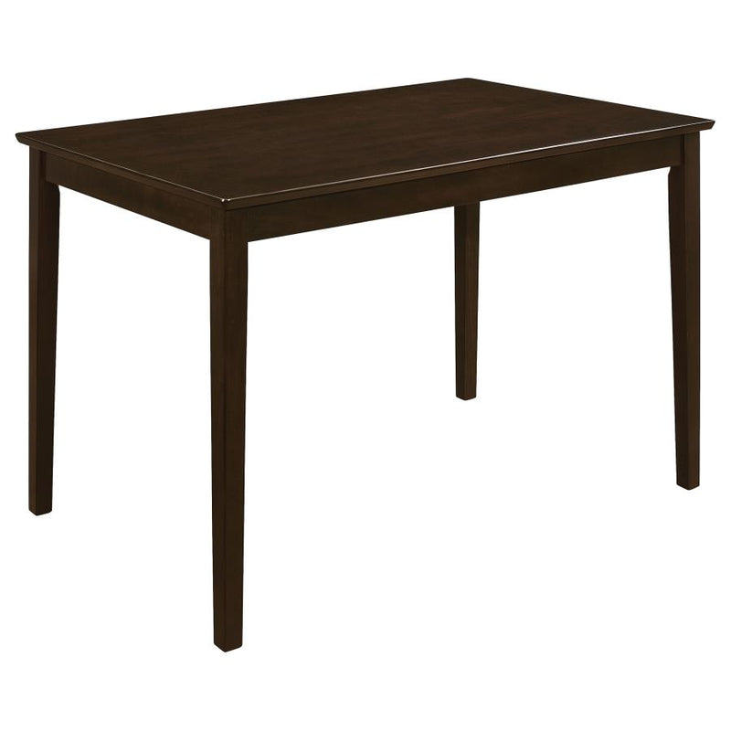 Guillen 5-piece Rectangular Dining Table Set Cappuccino-zoom-