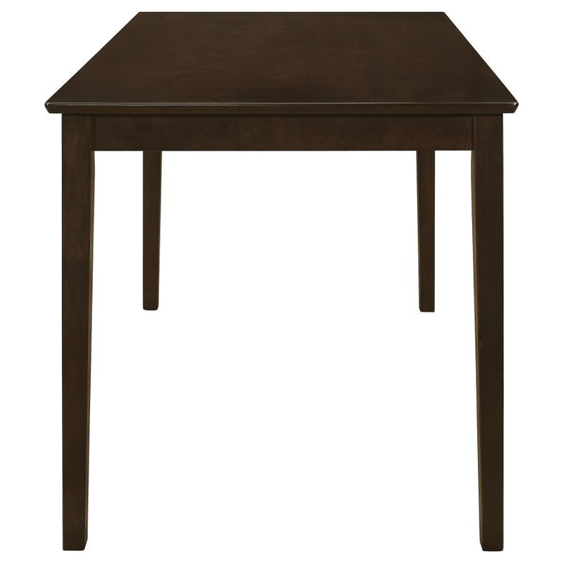 Guillen 5-piece Rectangular Dining Table Set Cappuccino-zoom-