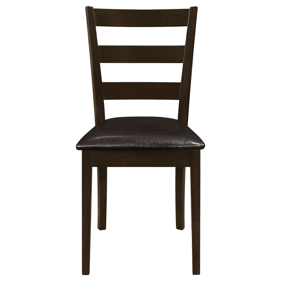 Guillen 5-piece Rectangular Dining Table Set Cappuccino-zoom-8