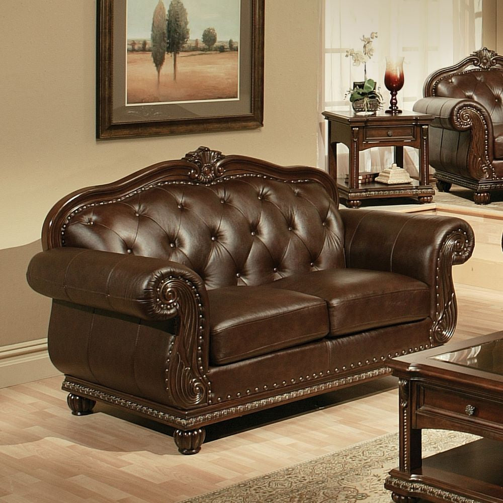 ACME Anondale Loveseat – front view – Lusso Furniture Miami