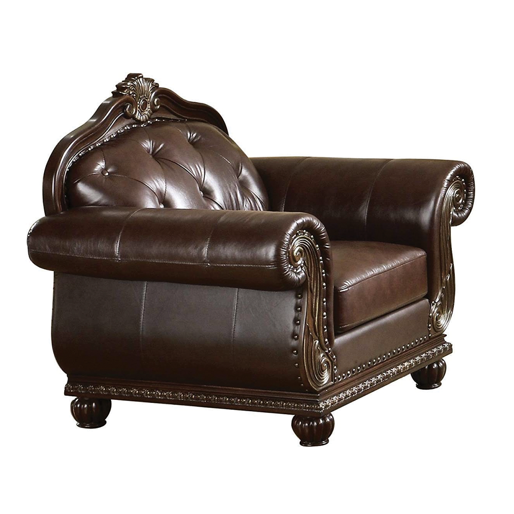 ACME Anondale Accent Chair – angle view – Lusso Furniture Miami