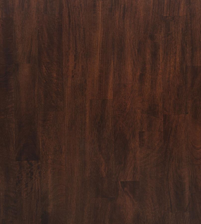 Barton 5-piece Round Wood Dining Table Set Dark Brown-15