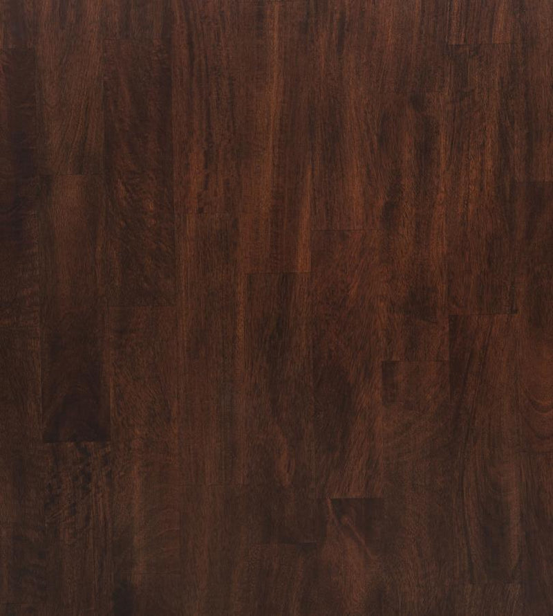 Barton 5-piece Round Wood Dining Table Set Dark Brown-zoom-