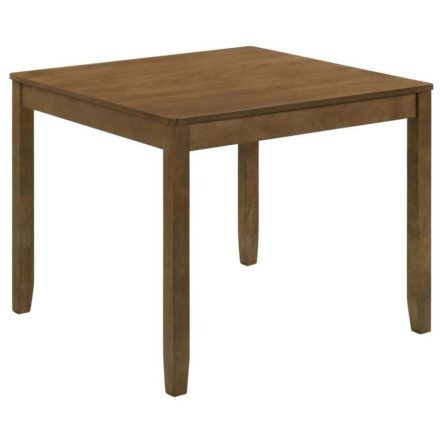 Parkwood 5-piece Square Dining Table Set Honey Brown-3