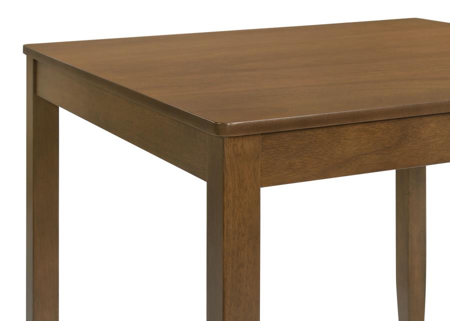 Parkwood 5-piece Square Dining Table Set Honey Brown-zoom-6
