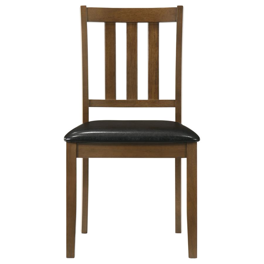 Parkwood 5-piece Square Dining Table Set Honey Brown-zoom-8