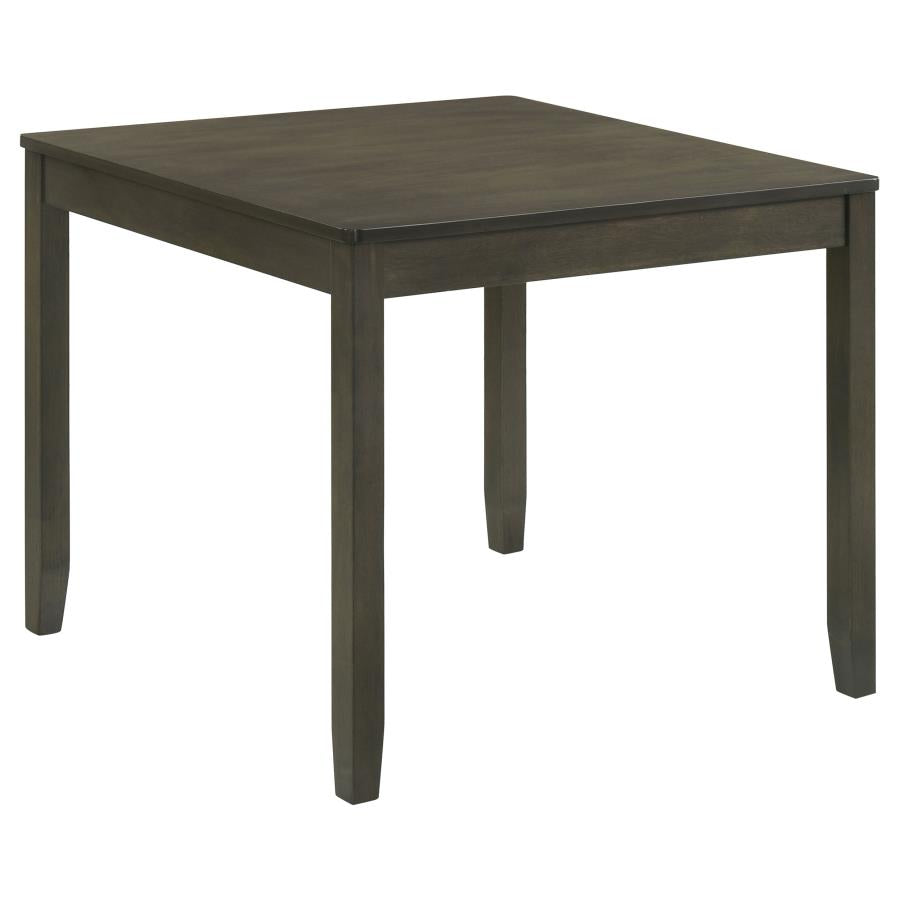 Parkwood 5-piece Square Dining Table Set Charcoal-zoom-3