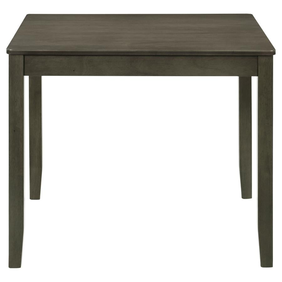 Parkwood 5-piece Square Dining Table Set Charcoal-4