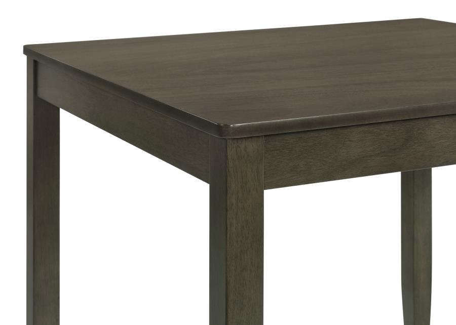 Parkwood 5-piece Square Dining Table Set Charcoal-zoom-6
