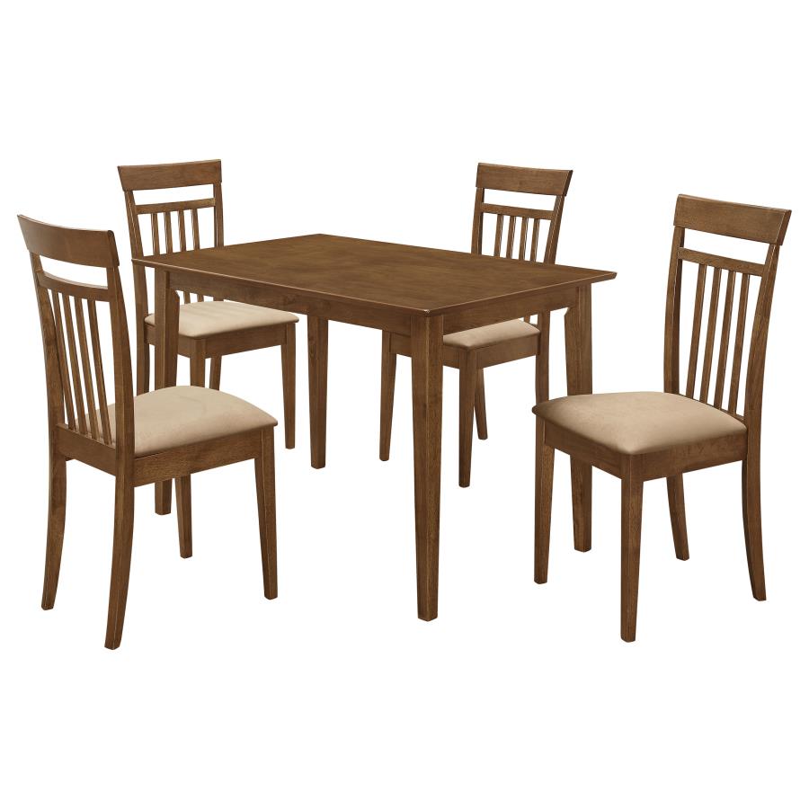 Robles 5-piece Rectangular Dining Table Set Chestnut-zoom-2