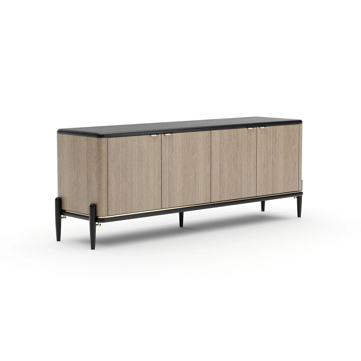 Caracole Madera Sideboard – angle view – Lusso Furniture Miami