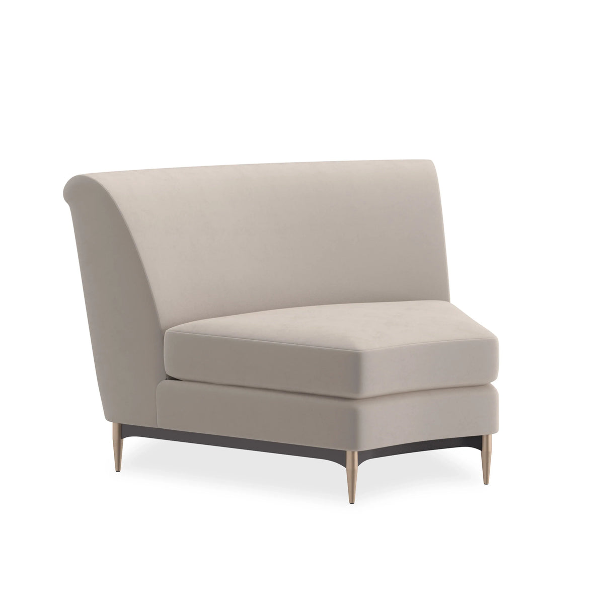 Caracole Three's Company Components – side view – Lusso Furniture Miami