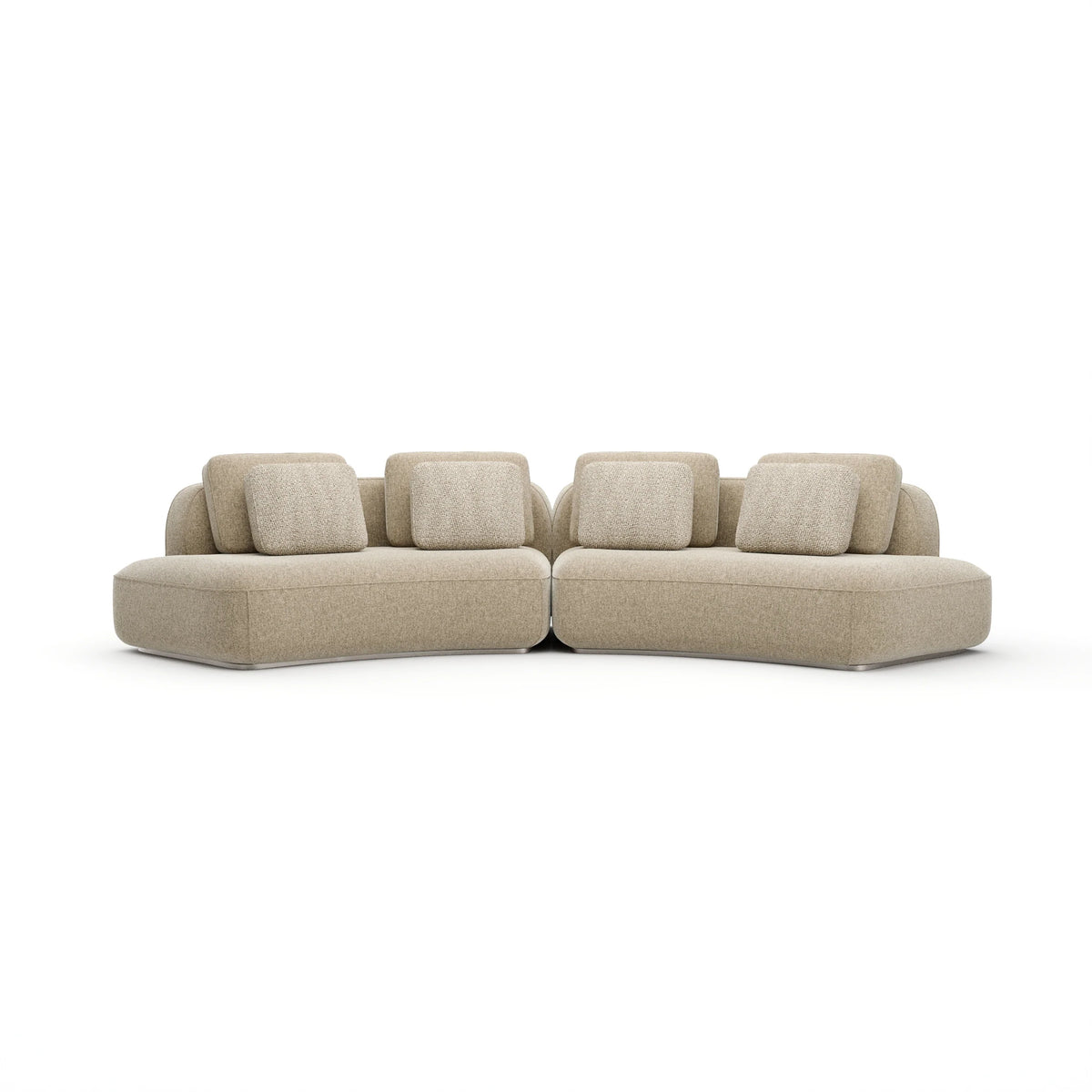 Caracole Sasso Sectional – view 37 – Lusso Furniture Miami