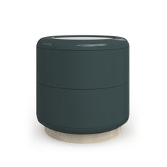 Caracole Gelee Monolith Round Accent Table – front view – Lusso Furniture Miami