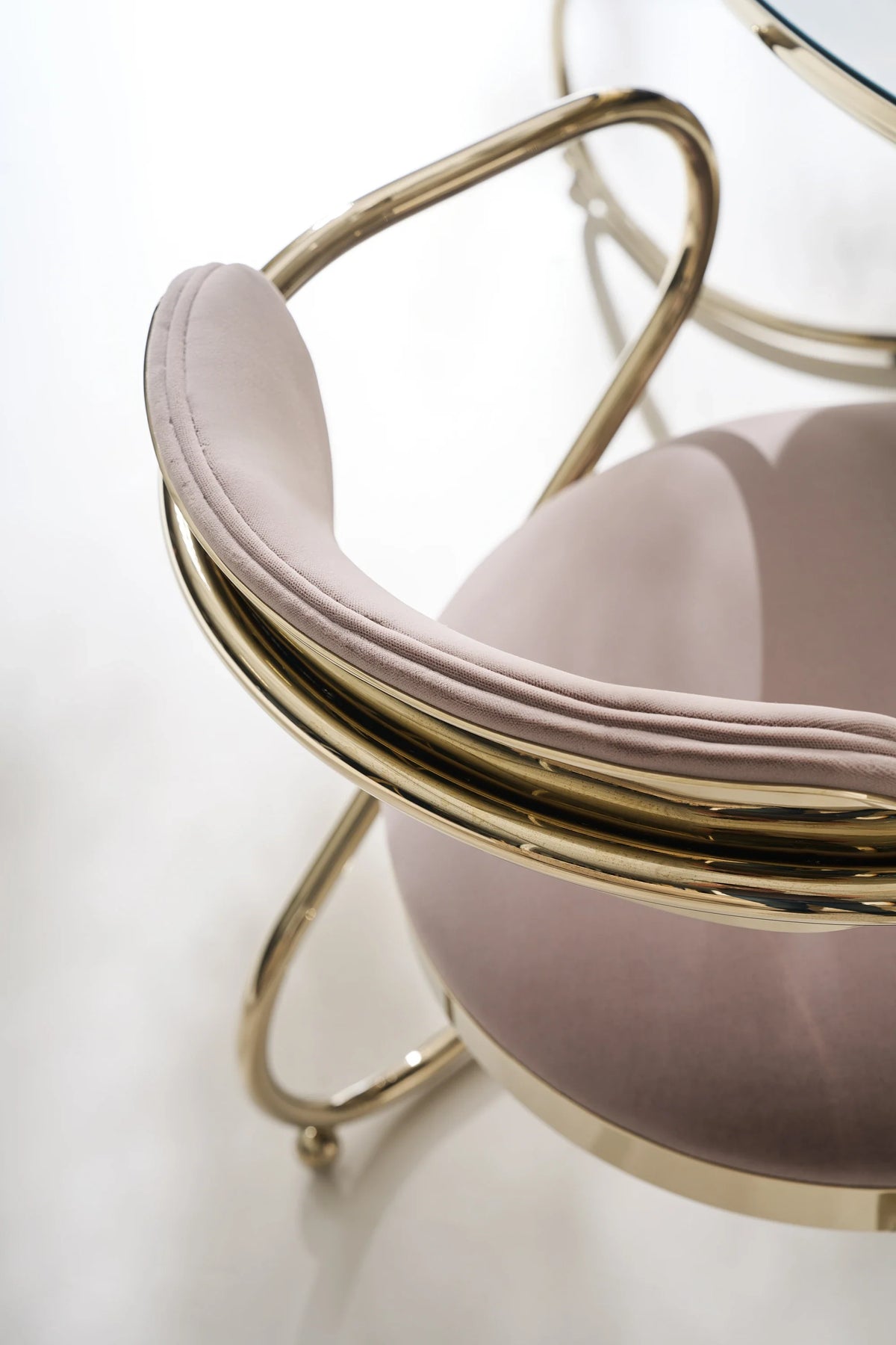 Caracole Retrospect Dining Chair – alternate view – Lusso Furniture Miami