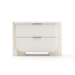 Caracole Overlap Nightstand – alternate view – Lusso Furniture Miami
