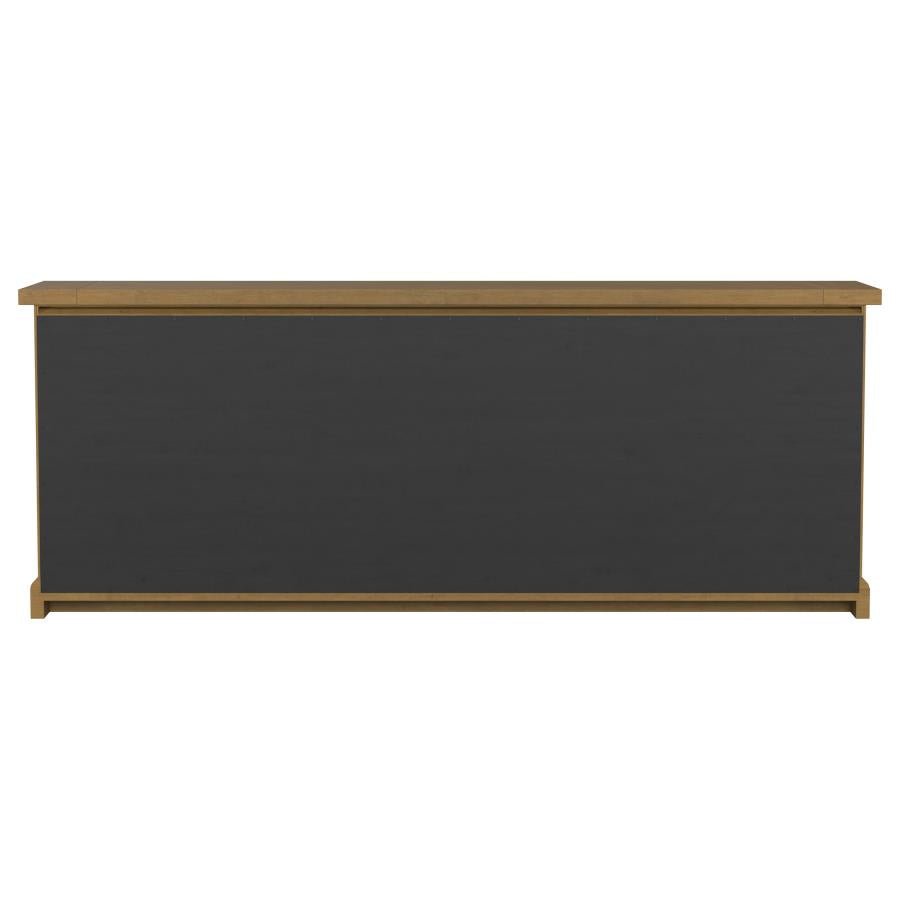 Florence 4-door Dining Sideboard Buffet Cabinet Rustic Honey-zoom-8