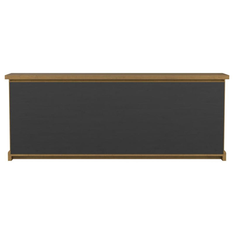 Florence 4-door Dining Sideboard Buffet Cabinet Rustic Honey-zoom-