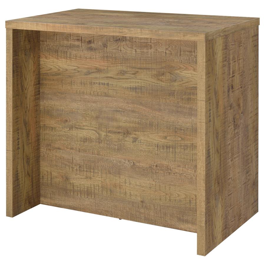 Topanga Engineered Wood Freestanding Home Bar Mango-6