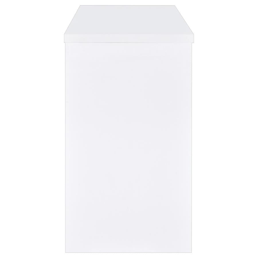 Topanga Engineered Wood Freestanding Home Bar White-zoom-7