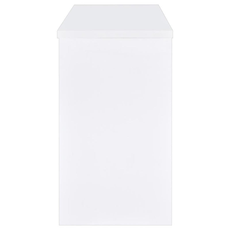 Topanga Engineered Wood Freestanding Home Bar White-zoom-