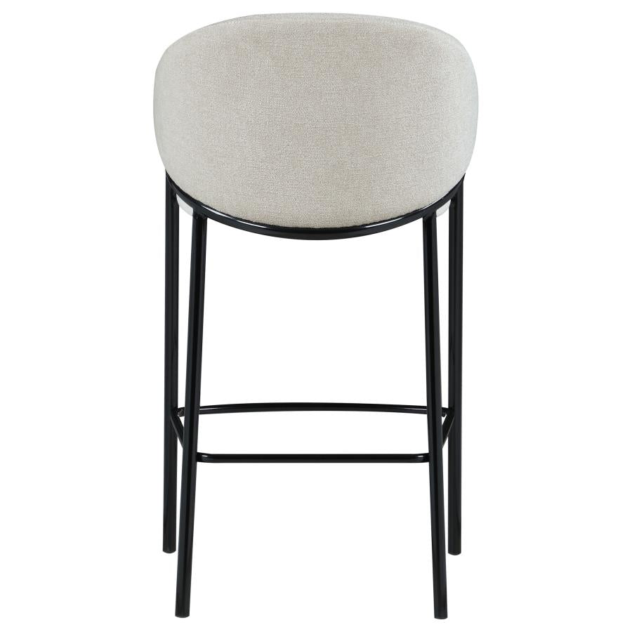 Chadwick Fabric Upholstered Bar Chair Beige (Set of 2)-zoom-8