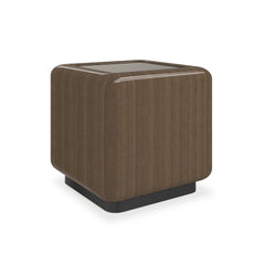 Caracole Gelee Square Monolith Table – detail – Lusso Furniture Miami