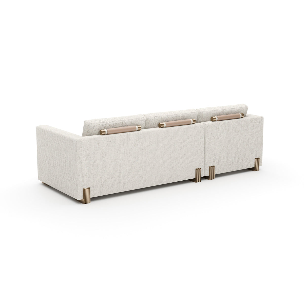 Caracole Counter Balance Sectional – close-up – Lusso Furniture Miami