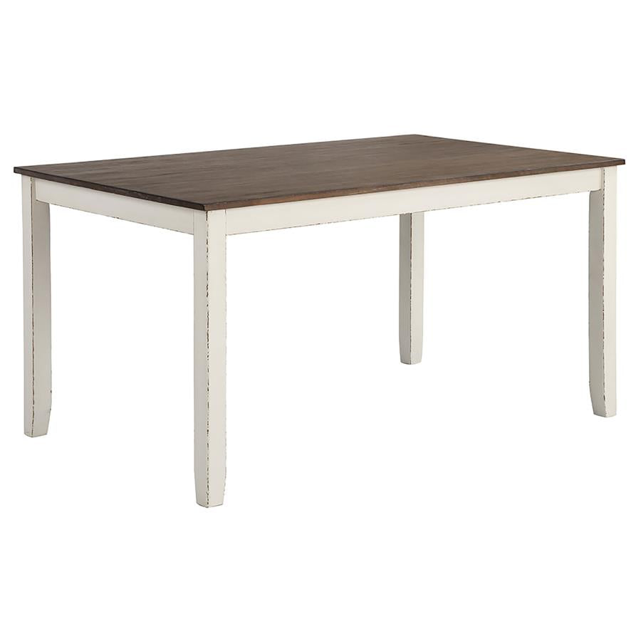 Fortress 7-piece Rectangular Dining Set Vintage Vanilla-3