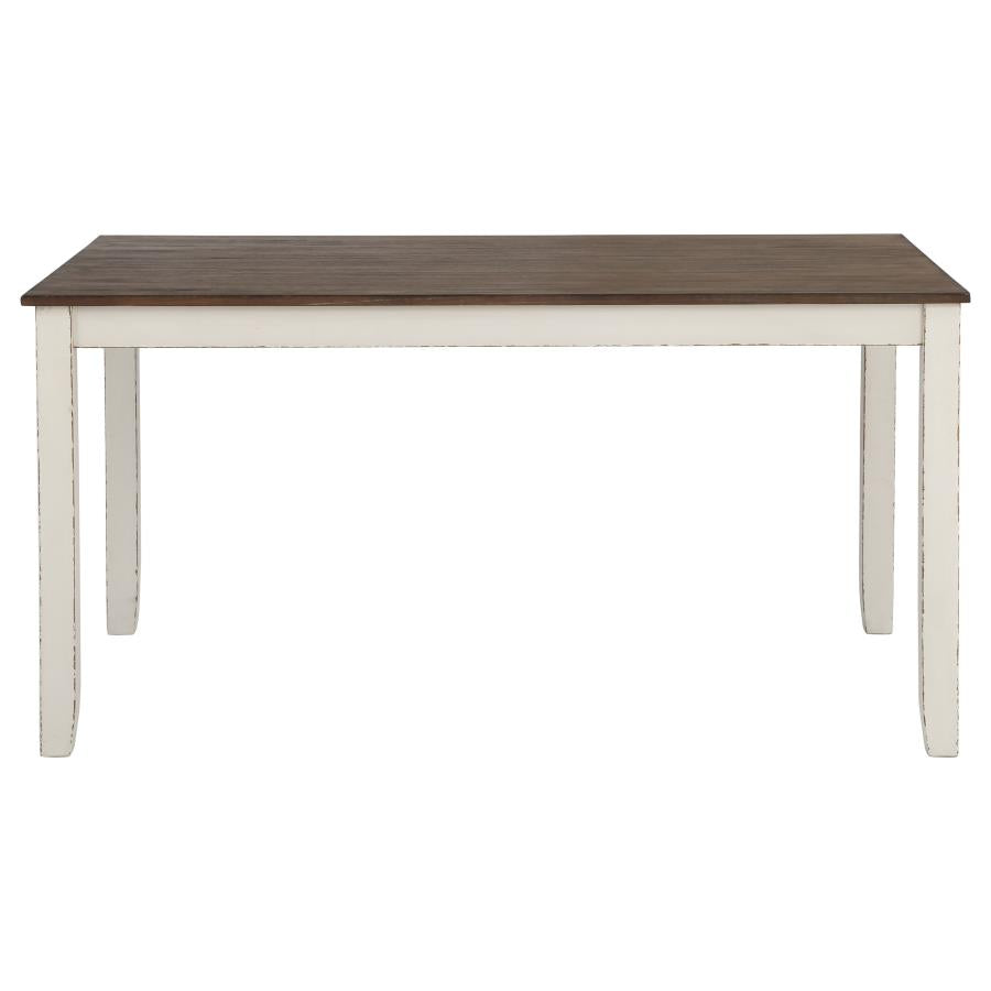 Fortress 7-piece Rectangular Dining Set Vintage Vanilla-zoom-4
