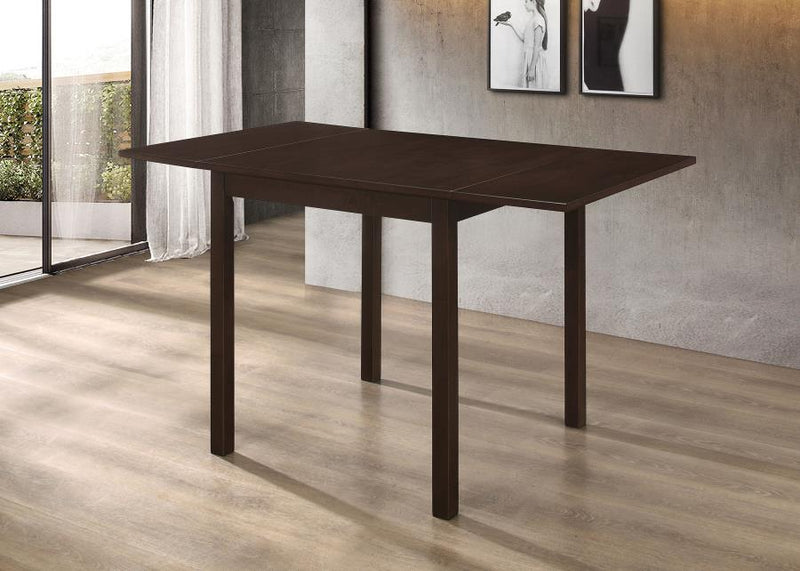 Kelso Rectangular 52-inch Extension Dining Table Cappuccino-zoom-