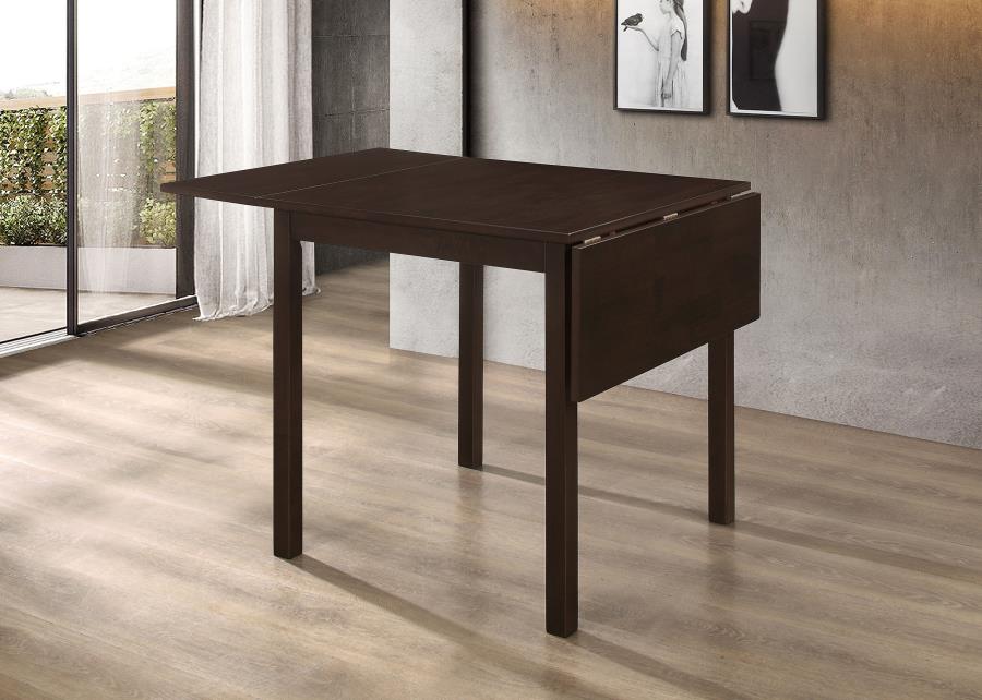 Kelso Rectangular 52-inch Extension Dining Table Cappuccino-zoom-3