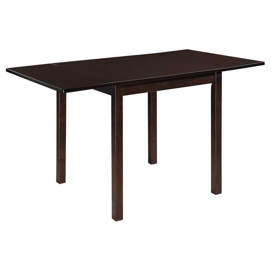 Kelso Rectangular 52-inch Extension Dining Table Cappuccino-zoom-1