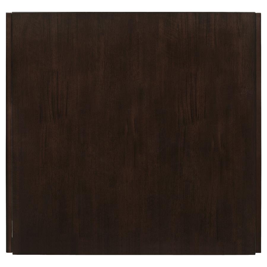 Kelso Rectangular 52-inch Extension Dining Table Cappuccino-7
