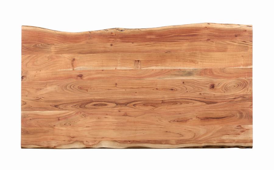 Sherman 71-inch Live Edge Dining Table Natural Acacia-zoom-5